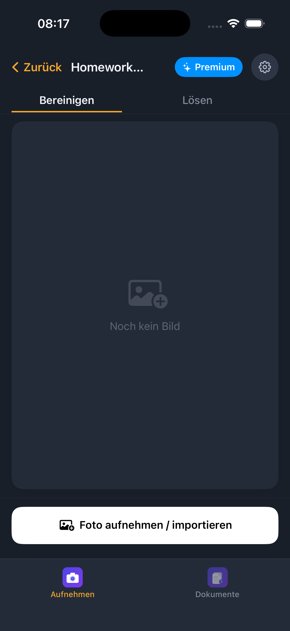 Lösen & Bereinigen